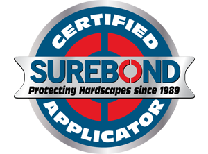 Certified Surebond Applicator — Protecting Hardscapes since 1989